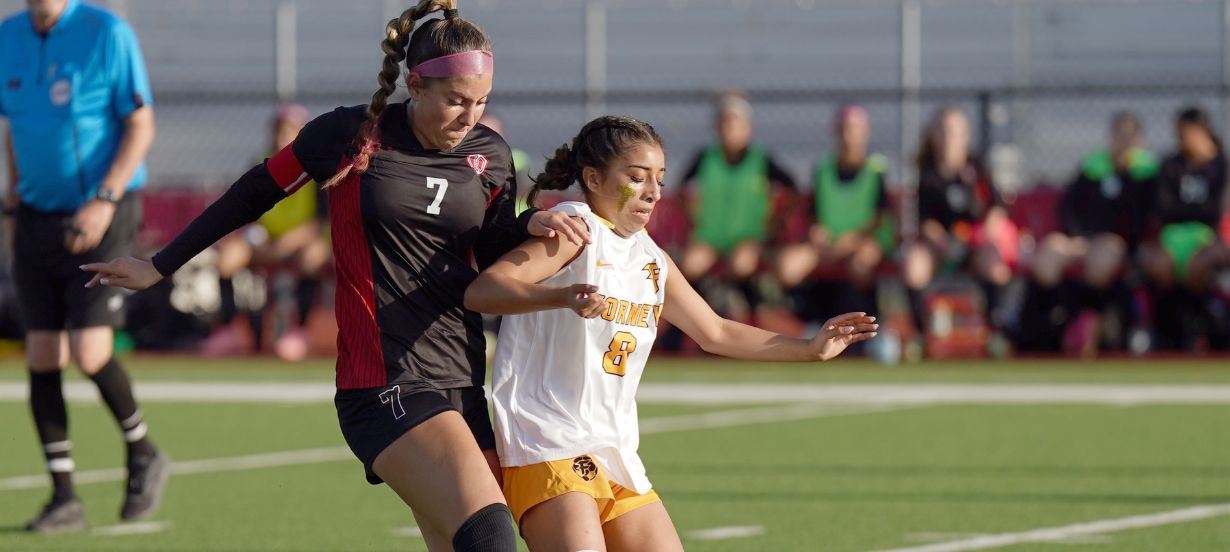  Humble plays defense in soccer